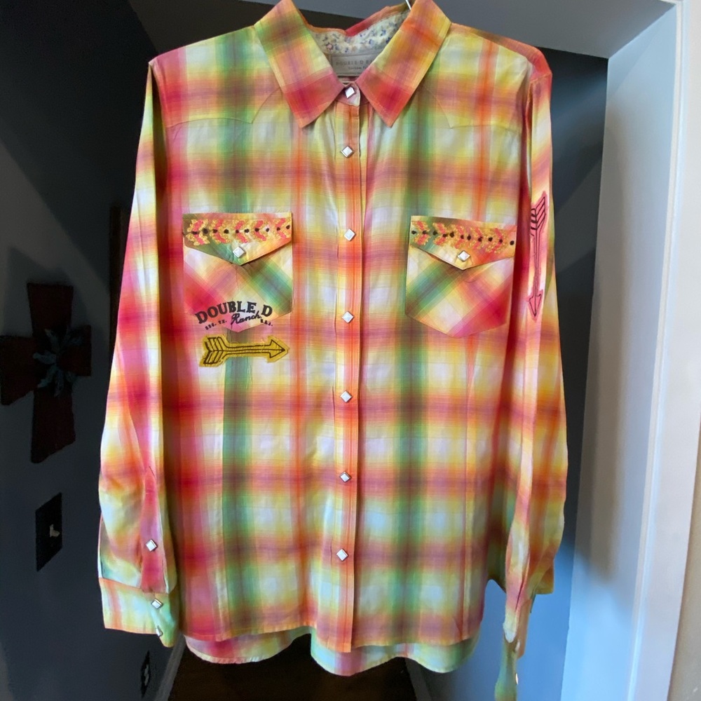 Double D Ranch Top 2X